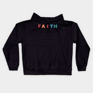 Faith Cool Inspirational Christian Kids Hoodie